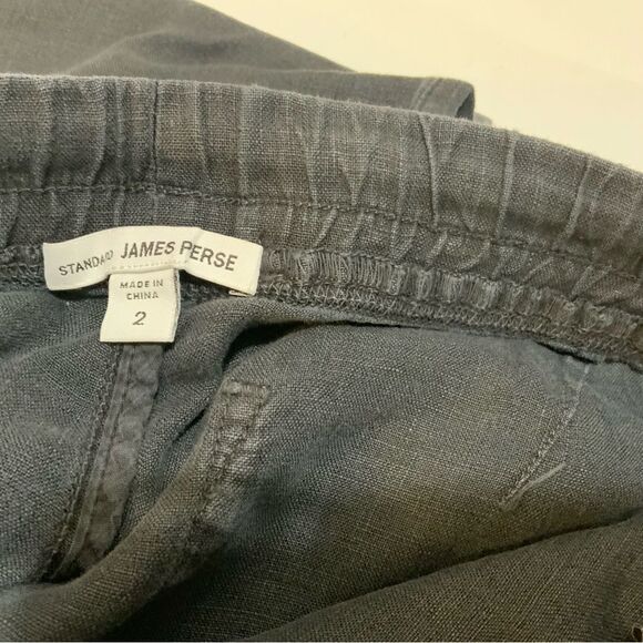 James Perse Super Soft drape Pants
COLOR: distressed Carbon Pigment - Picture 8 of 10